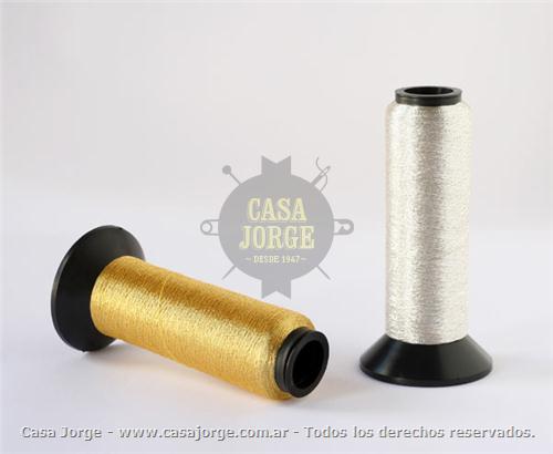 CONOS PARA BORDAR DE LUREX MARCA SUPER POR 1000 METROS